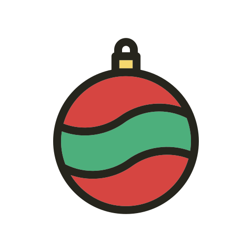 Ball, christmas, christmas tree, holidays icon